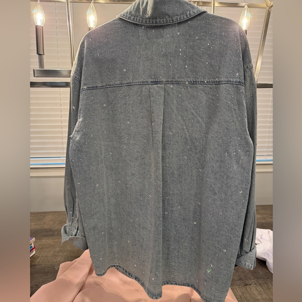 Show me your Mumu Lincoln Shirt Jacket - Picture 2 of 5